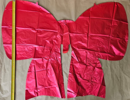 Balon folie funda rosie 99 x 75 cm [2]