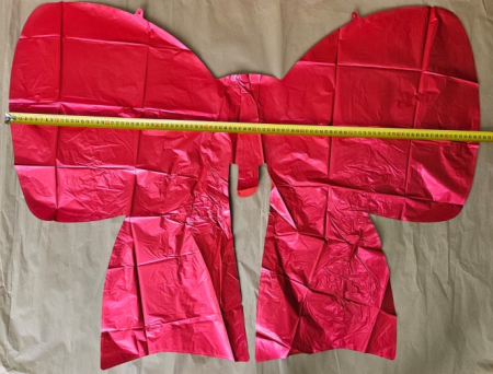 Balon folie funda rosie 99 x 75 cm [1]