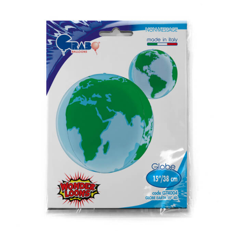 Balon folie glob pamantesc 4 D 38 cm [2]