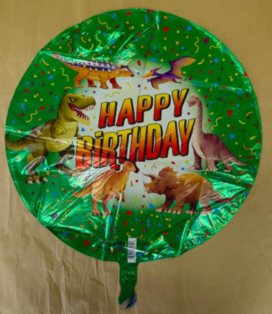 Balon folie Happy Birthday dinozauri 46 cm [2]
