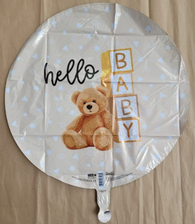 Balon folie Hello Baby ursulet 46 cm [1]