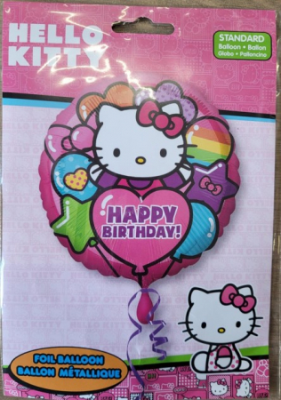 Balon folie Hello Kitty Rainbow Happy Birthday 43cm [2]