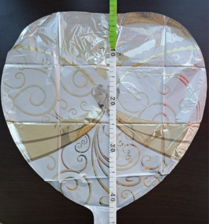 Balon folie inima mireasa nunta 45 cm [1]