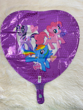 Balon folie inima My Little Pony 43 cm [1]