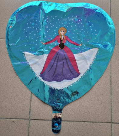 Balon folie inima Printesa Ana Frozen 45 cm [1]