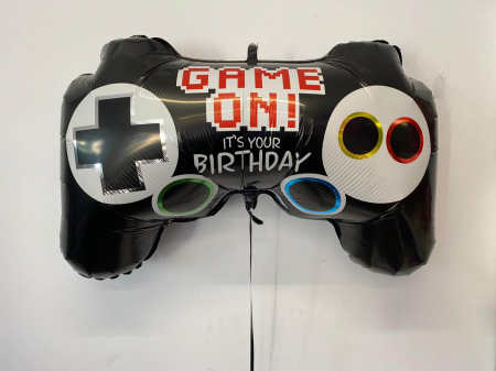 Baloane folie pentru petreceri tematice - Balon folie joystick / controller game 91 cm