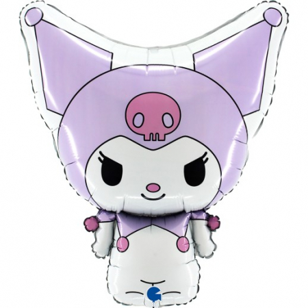 Baloane folie personaje - Balon folie Kuromi mov 61 cm