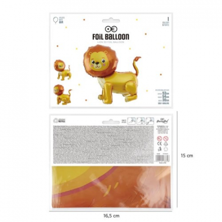 Balon folie Leu 3D 54 cm [10]