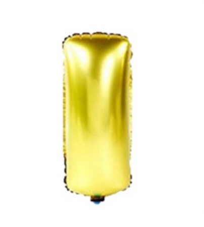 Black Friday - Balon folie litera "I" auriu 40 cm