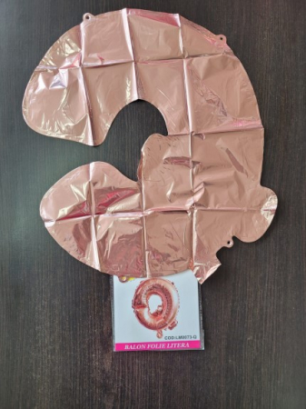 Balon folie litera Q rose gold 40 cm [1]