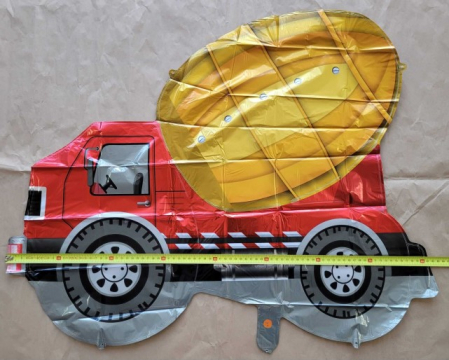 Balon folie masina Betoniera 80 x 60 cm [3]