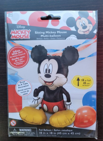 Balon folie Mickey Mouse Sitter sezut 38 * 45 cm [2]