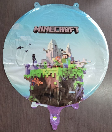 Balon folie Minecraft 43 cm [1]