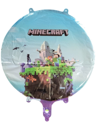 Jocuri video - Baloane - Balon folie Minecraft 43 cm