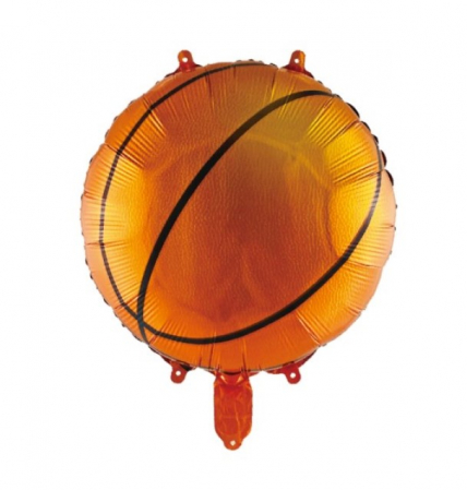 Baloane din folie - diverse modele - Balon folie minge basket 45 cm