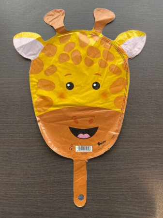 Balon folie mini figurina cap girafa 32 * 28 cm [1]