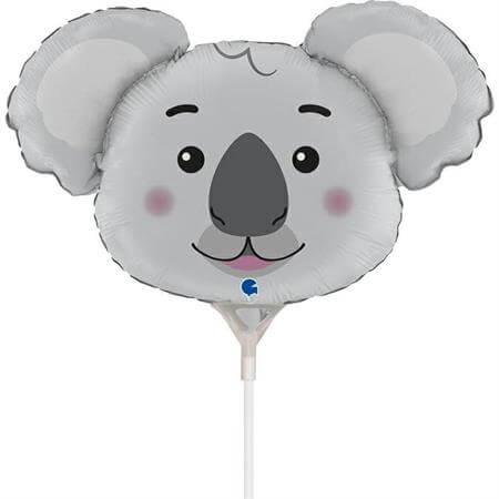 Balon folie mini figurina cap urs koala 40 * 25 cm [0]