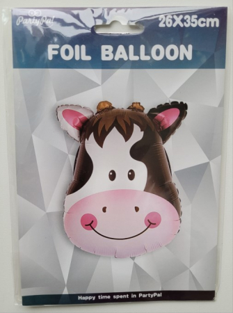 Balon folie mini figurina Cap Vaca / Vacuta 26 cm [2]