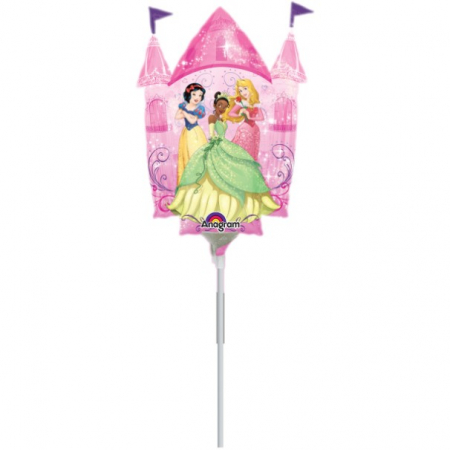 Printese Disney - Baloane - Balon din folie Castelul Printesei Disney 33 cm