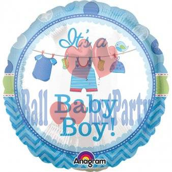 Balon folie mini figurina It`s a boy 25 cm [1]