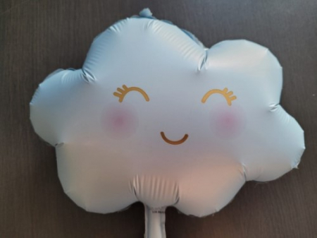 Balon folie mini figurina norisor albastru 34 x 26 cm [1]