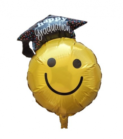 Balon folie mini figurina smile face absolvire / happy graduation 36 cm [4]