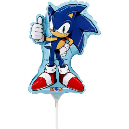 Sonic - Balon Folie Mini Figurina Sonic 35cm L717