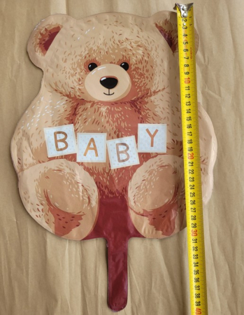 Balon folie mini figurina ursulet Baby 25 cm [2]