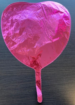 Balon folie mini inima roz 24 cm [1]