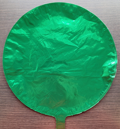 Balon folie mini rotund verde inchis 24 cm [1]