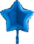 Baloane colorate din folie - Balon folie mini stea albastra 24 cm