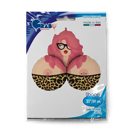 Balon folie MRS. B Boobs, breasts, sani 89 cm [4]