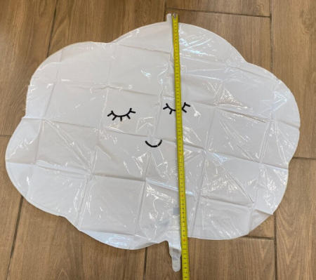 Balon folie norisor alb 76 cm [2]