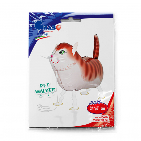 Balon folie pisica Pet Walker 61 cm [3]