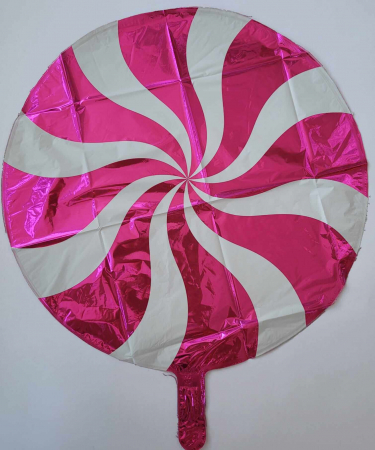 Balon Folie Rotund Acadea Alb-Fucsia 46cm, G01801WHF [1]