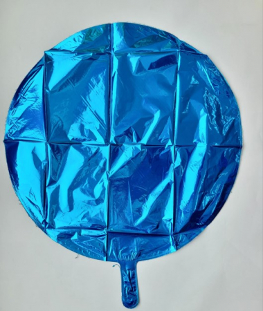 Balon folie rotund albastru 46 cm [1]