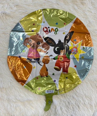 Balon folie rotund Bing si prietenii 46 cm [1]