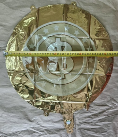 Balon folie rotund dolar 45 cm [1]
