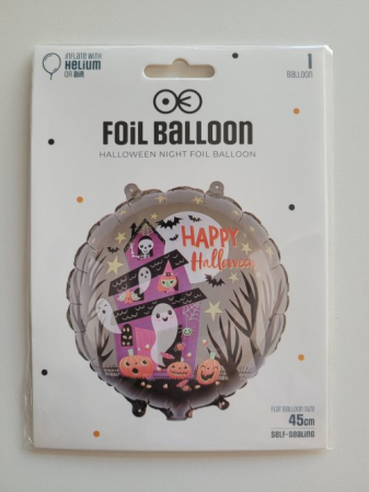 Balon folie rotund Happy Halloween 45 cm [5]