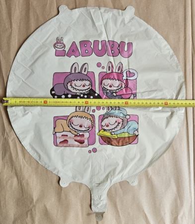 Balon folie rotund Labubu 45 cm [1]