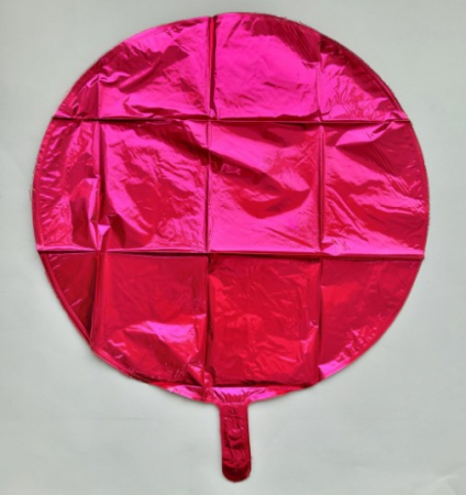 Balon folie rotund magenta 46 cm [1]