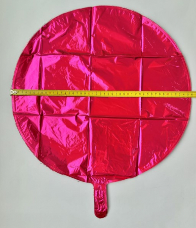 Balon folie rotund magenta 46 cm [2]