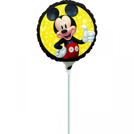 Mickey Mouse - Baloane - Balon folie rotund mini figurina Mickey Mouse Forever 23 cm
