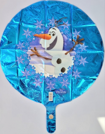 Balon folie rotund Olaf / Frozen 45 cm [1]
