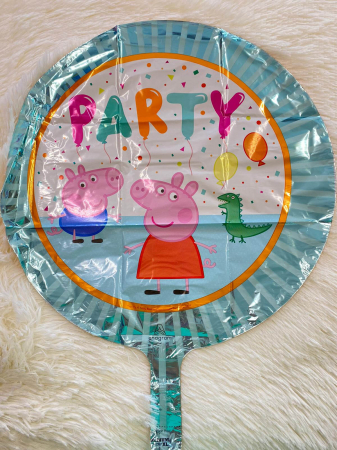 Balon folie rotund Peppa Pig Party 43 cm [2]