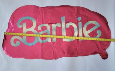 Balon folie roz Barbie 32 x 68 cm [3]