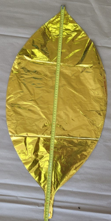 Balon folie sfera aurie 85 cm [3]