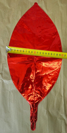 Balon folie sfera rosie 23 cm [1]