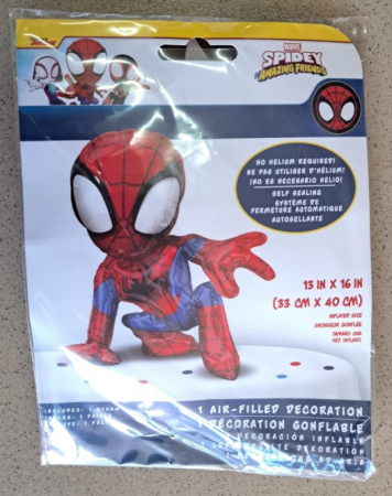Balon folie sitter Spiderman / Spidey 33 x 40 cm [2]
