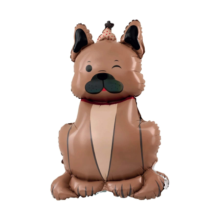 Baloane folie - Balon folie stand up catel Buldog 98 x 60 cm